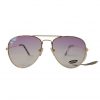 Occhiali da Sole Unisex a Goccia Gold Purple