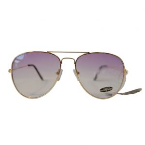Occhiali da Sole Unisex a Goccia Gold Purple