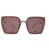 Occhiali da Sole Donna Quadrati RosyBrown