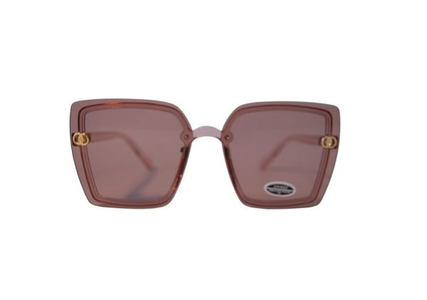 Occhiali da Sole Donna Quadrati RosyBrown