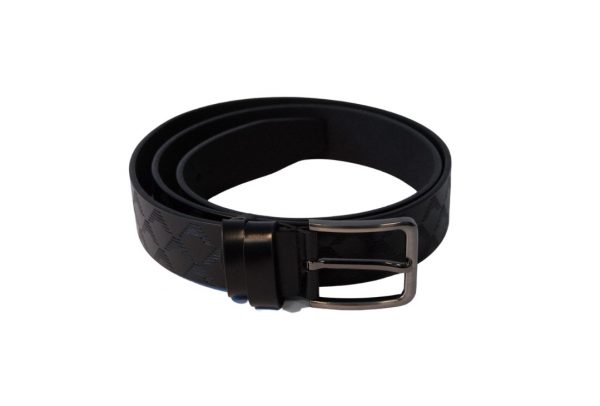 Cintura Nera Uomo Lucida
