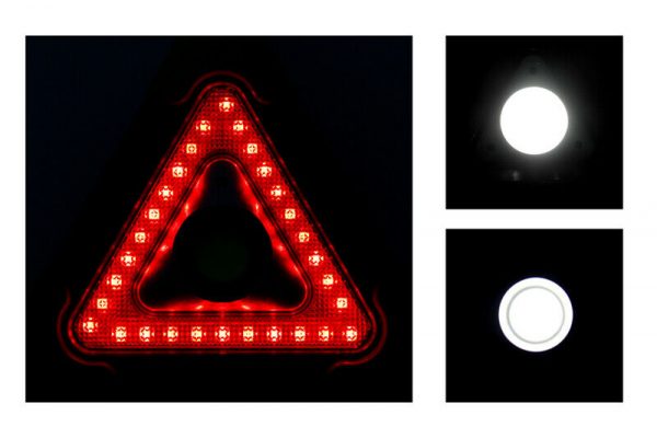 Triangolo d'Emergenza Stradale a Led - immagine 3