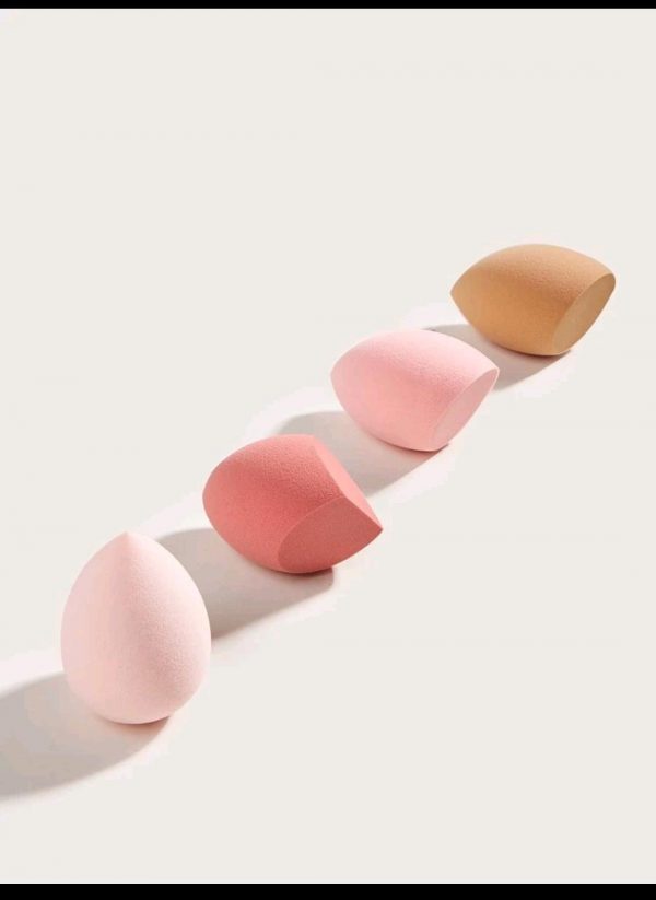 4 pezzi set spugna da trucco - immagine 3