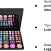 Set Palette 78 colori ombretti makeup BrilliantDay (cosmetici professionali) - immagine 2