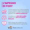 Foxy Cotton, Carta igienica 5 veli, 56 rotoli, 120 strappi per rotolo, con vere fibre di cotone, Confezione 100% riciclabile - immagine 5