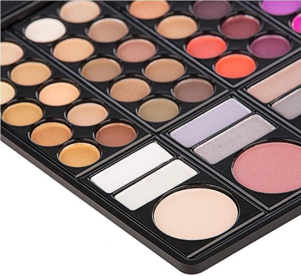 Set Palette 78 colori ombretti makeup BrilliantDay (cosmetici professionali) - immagine 5