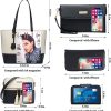 YNIQUE Borsa da Donna, Borsetta a Tracolla, a Spalla con Manico - Set di 4 Pezzi - immagine 2