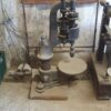 Trapano antico a colonna manuale dell'800 perfettamente funzionante