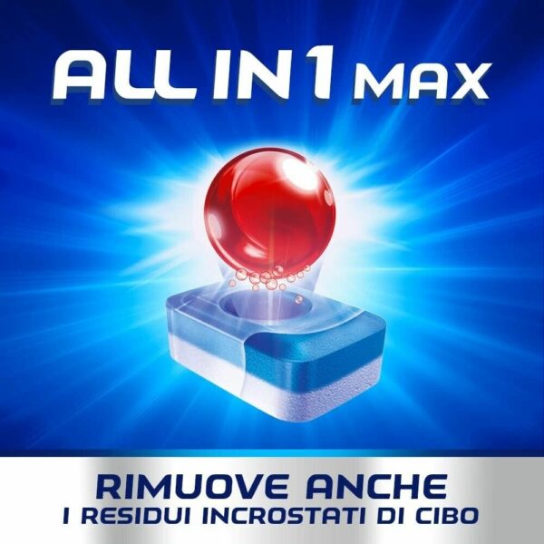 Finish All in 1 Max Pastiglie Lavastoviglie al Limone, 282 Capsule Lavastoviglie - immagine 3