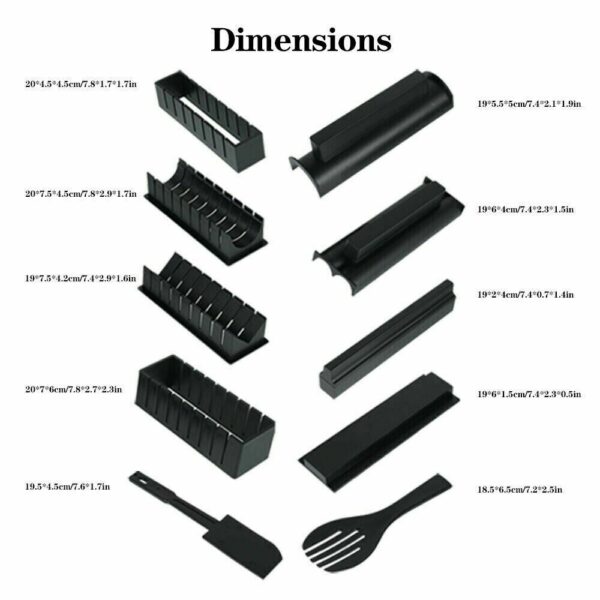 Kit Sushi Completo di 11 Pezzi - immagine 3