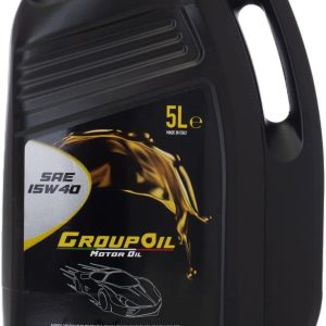 Olio motore SAE 15W-40 ACEA E2 A2/B2 - GROUPOIL  1x5L multistagionale di alta qualità disegnato sia per motori alimentati a benzina che diesel e turbo