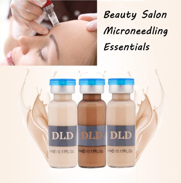Set di pigmenti per fiale antietà per fondotinta viso 5ml 10 fiale per MTS - BB Glow Starter Kit - immagine 4