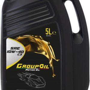 Olio motore SAE 10W-40 ACEA A3/B4 - GROUPOIL 1x5L semi-sintetico multifunzionale a base di oli di base di alta qualita e selezionati additivi