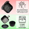 Friggitrice ad Aria Calda PremierTech Senza Olio 5,5 Litri Display a Led - immagine 7