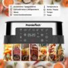 Friggitrice ad Aria Calda PremierTech Senza Olio 5,5 Litri Display a Led - immagine 6
